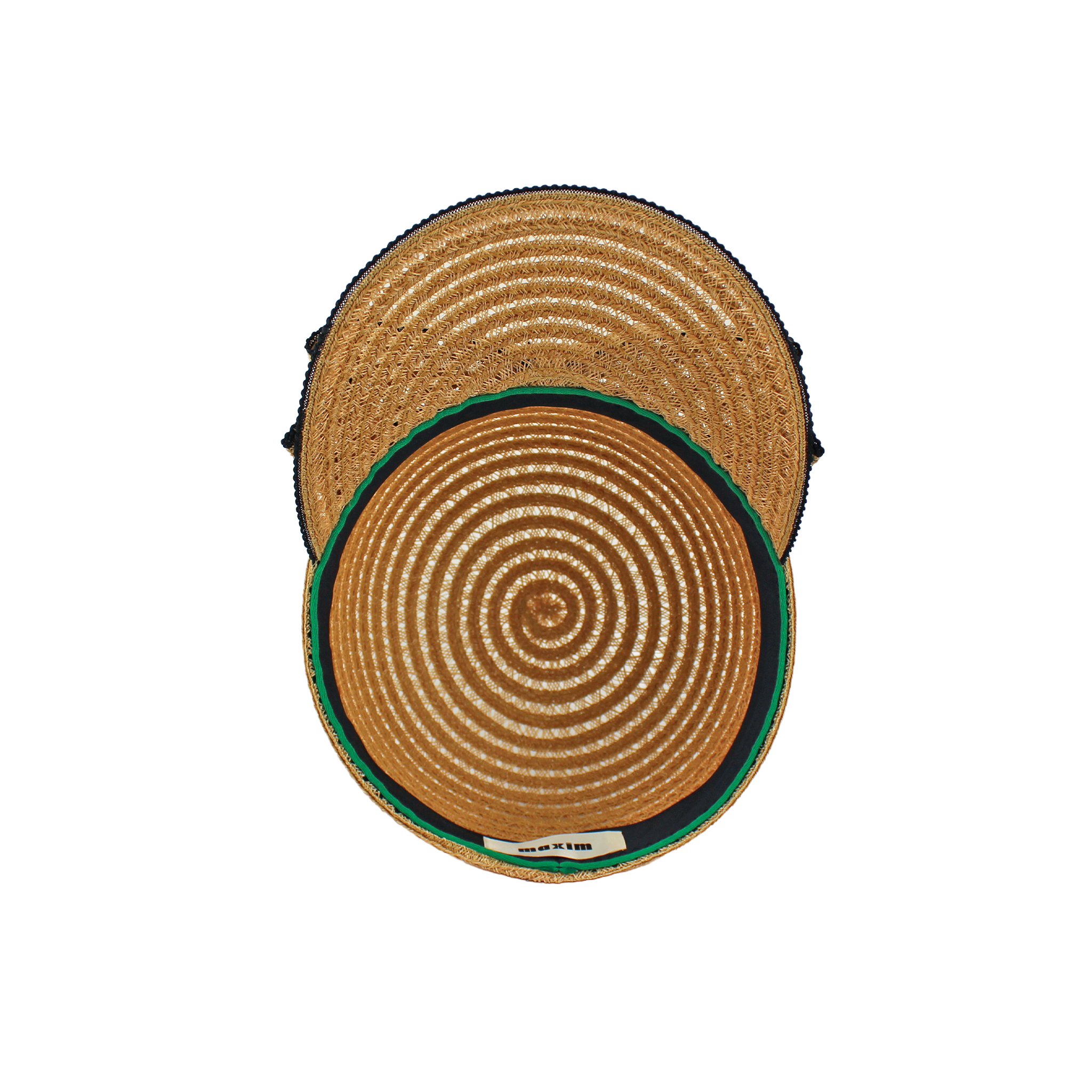 【母の日キャンペーン対象商品】B-76-02｜【アトリエメイド】麻ブレード リボンキャップ