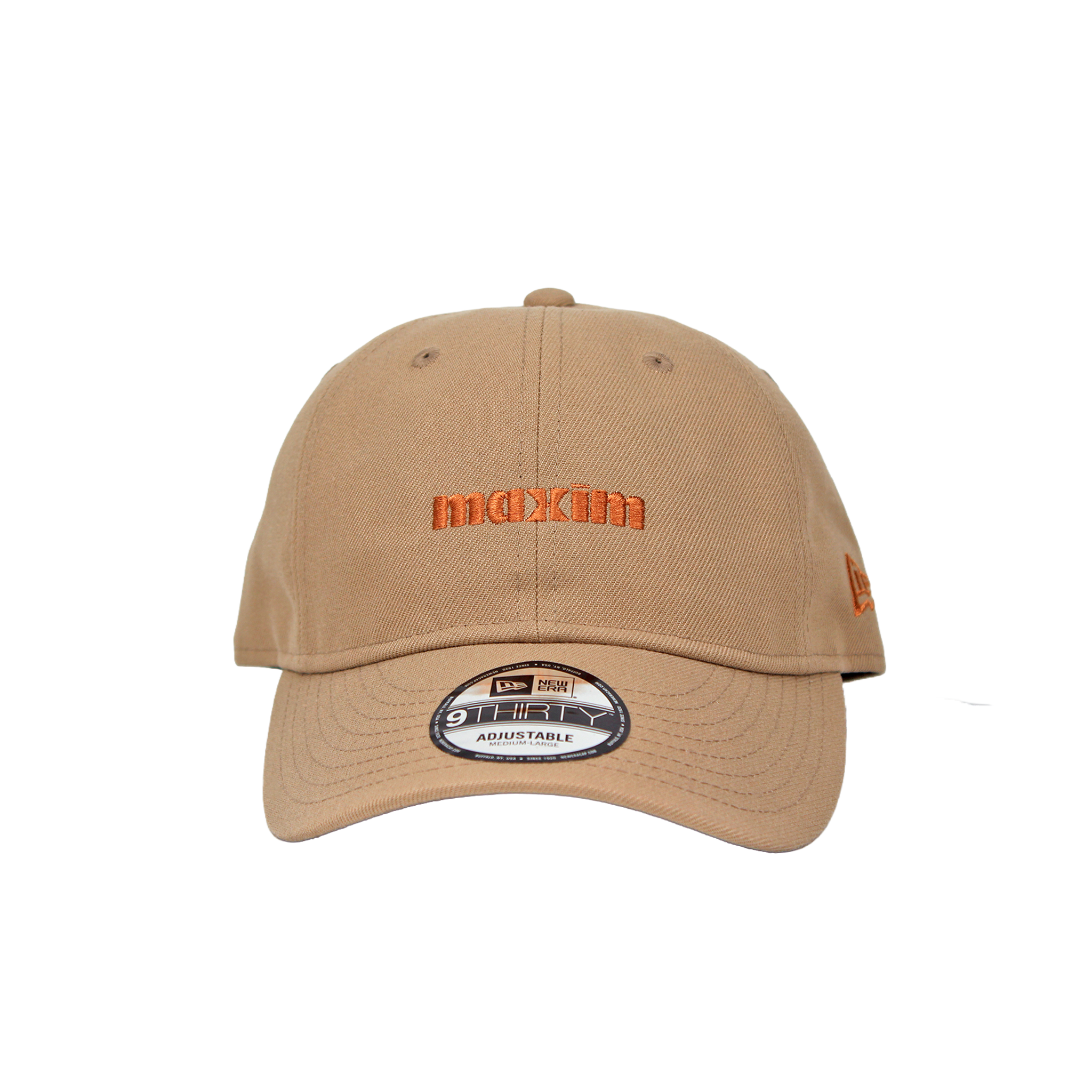B-69-03｜【Maxim × NEW ERA】【洗える】9THIRTY オリジナルロゴ刺繍  コラボキャップ