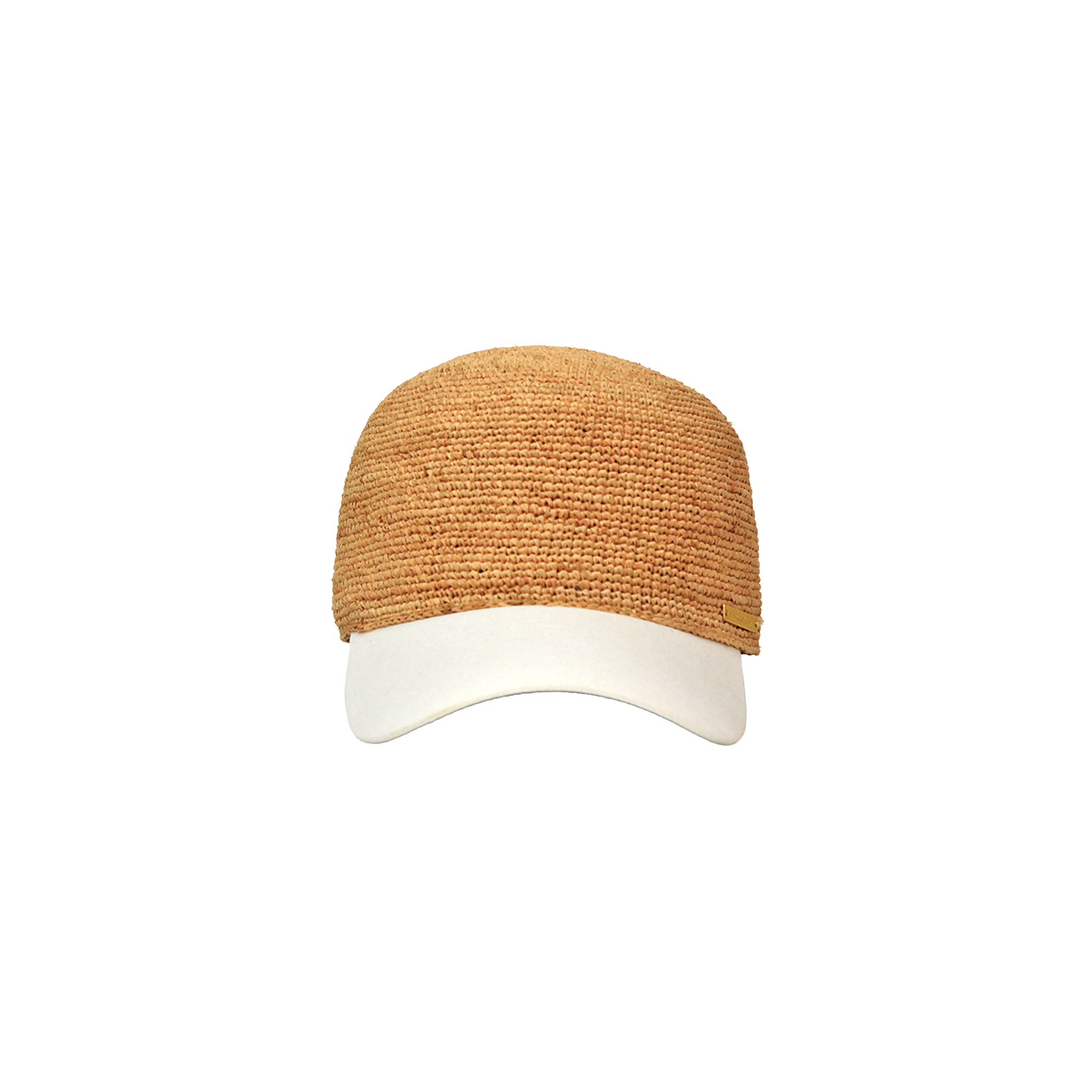 K-40-25 ｜麻混×ラフィアキャップ