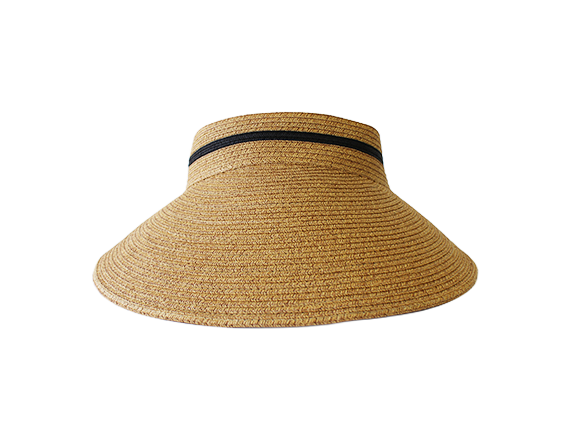 ・M-38-40｜【一級遮光】【たためる】バックリボン ペーパー サンバイザー