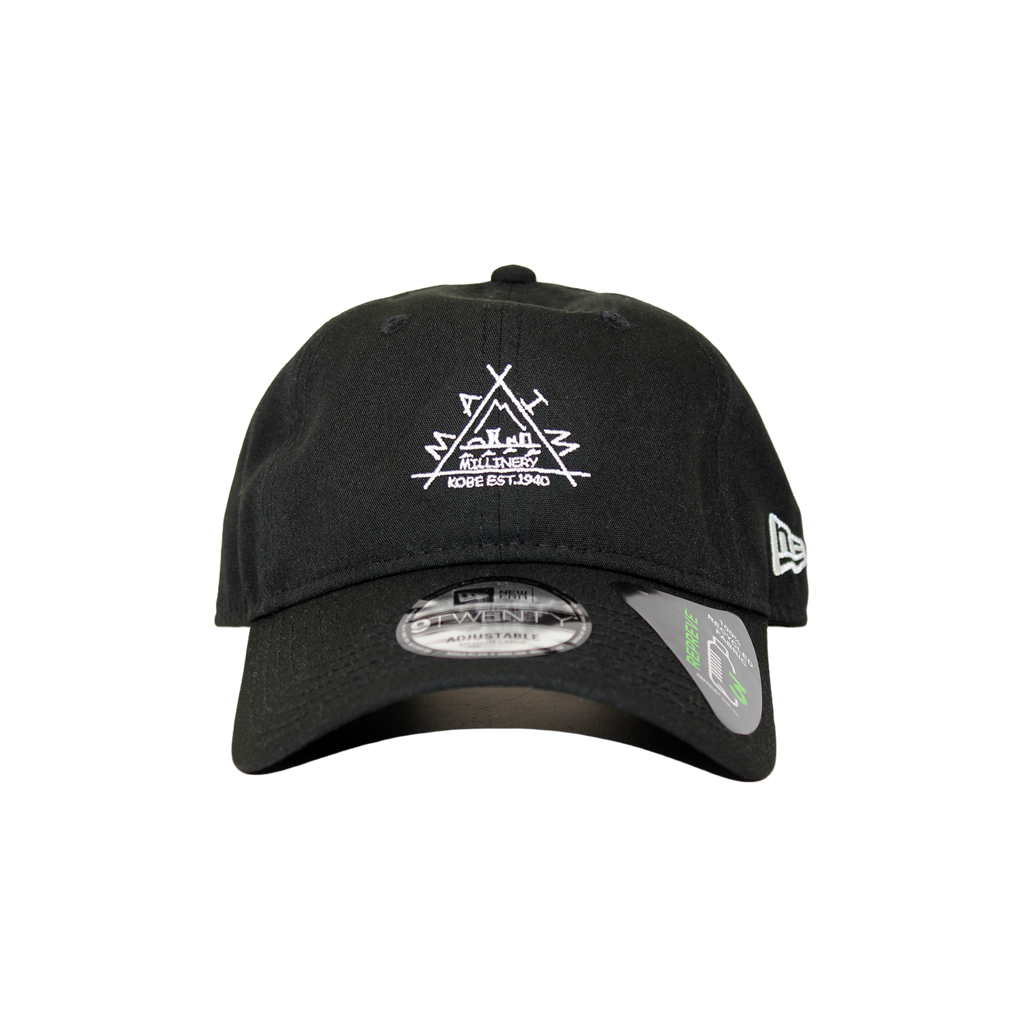 B-69-02｜【Maxim × NEW ERA】【洗える】9TWENTY 神戸モチーフ刺繍 REPREVE®  キャップ