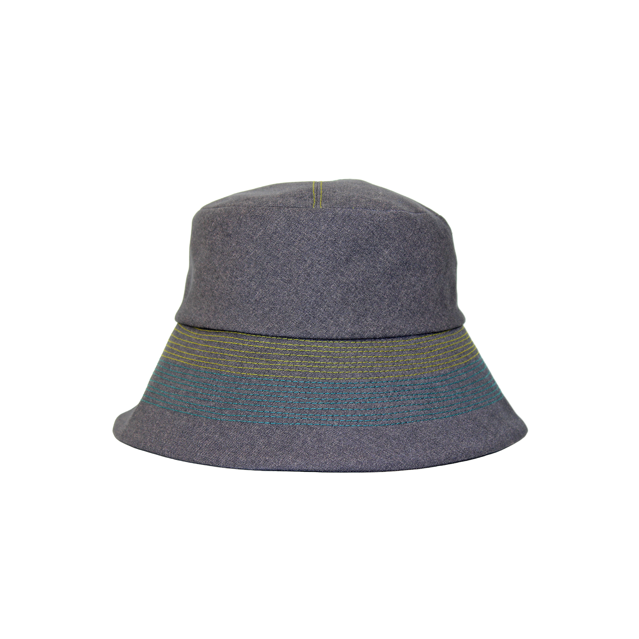 X-40-52｜【UVケア】カラーステッチ ベーシックハット