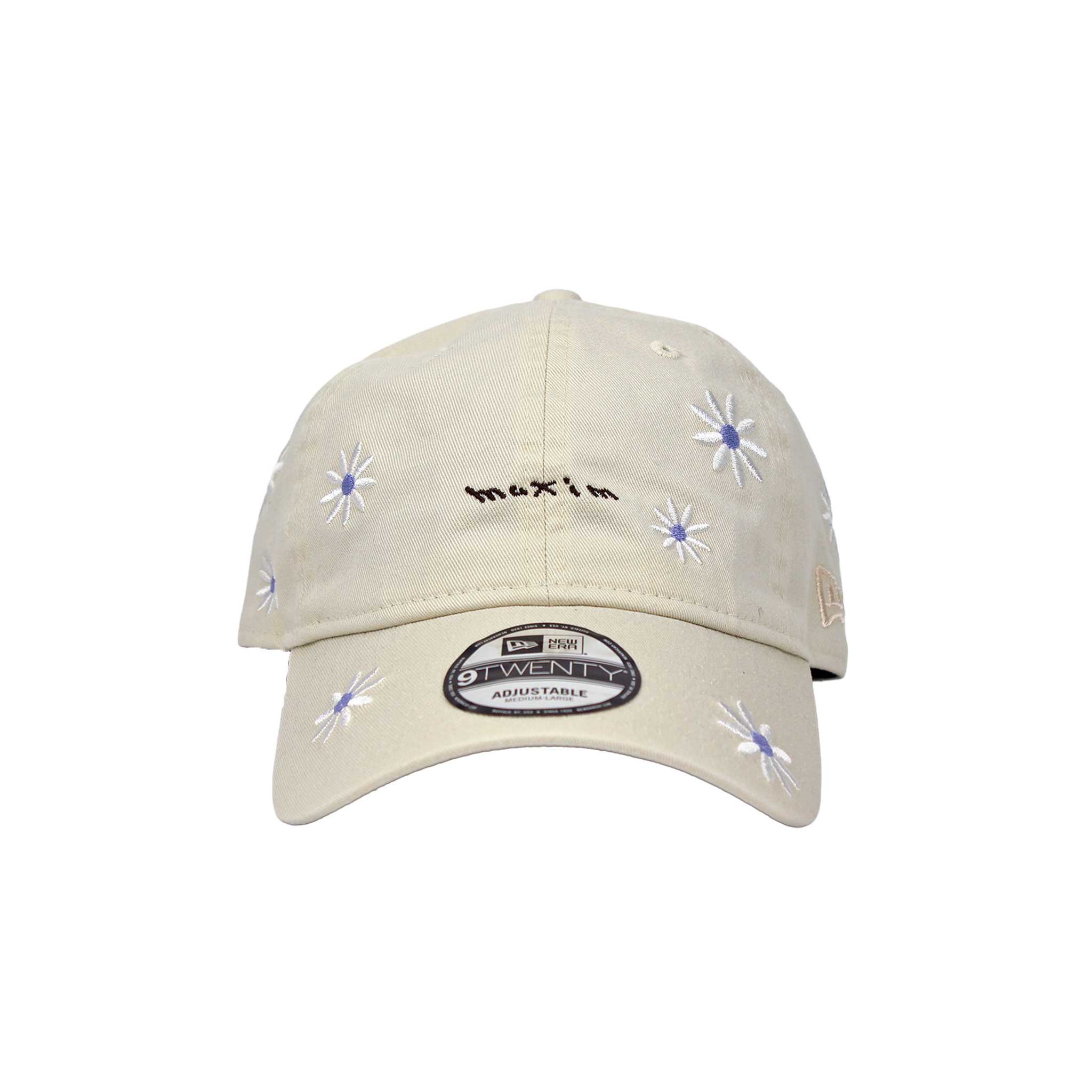 B-69-01｜【Maxim × NEW ERA】 【洗える】9TWENTY フラワー刺繍キャップ