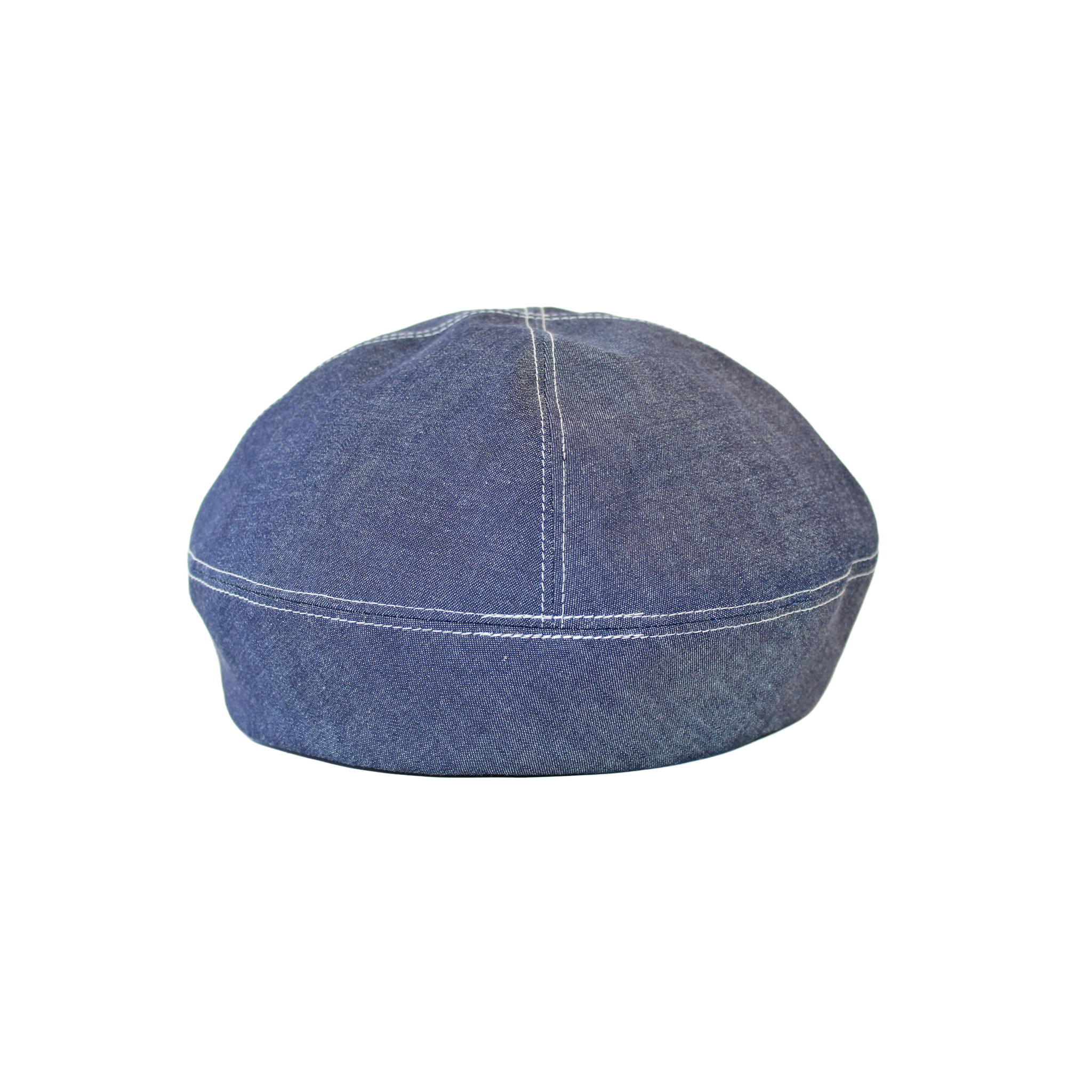 ・H-55-24｜【洗える】岡山・井原デニム アシンメトリーシルエット ベレー帽