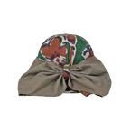 B-17-06｜【一級遮光】たれ付き・たれ無し2WAY 花柄コットンキャップ