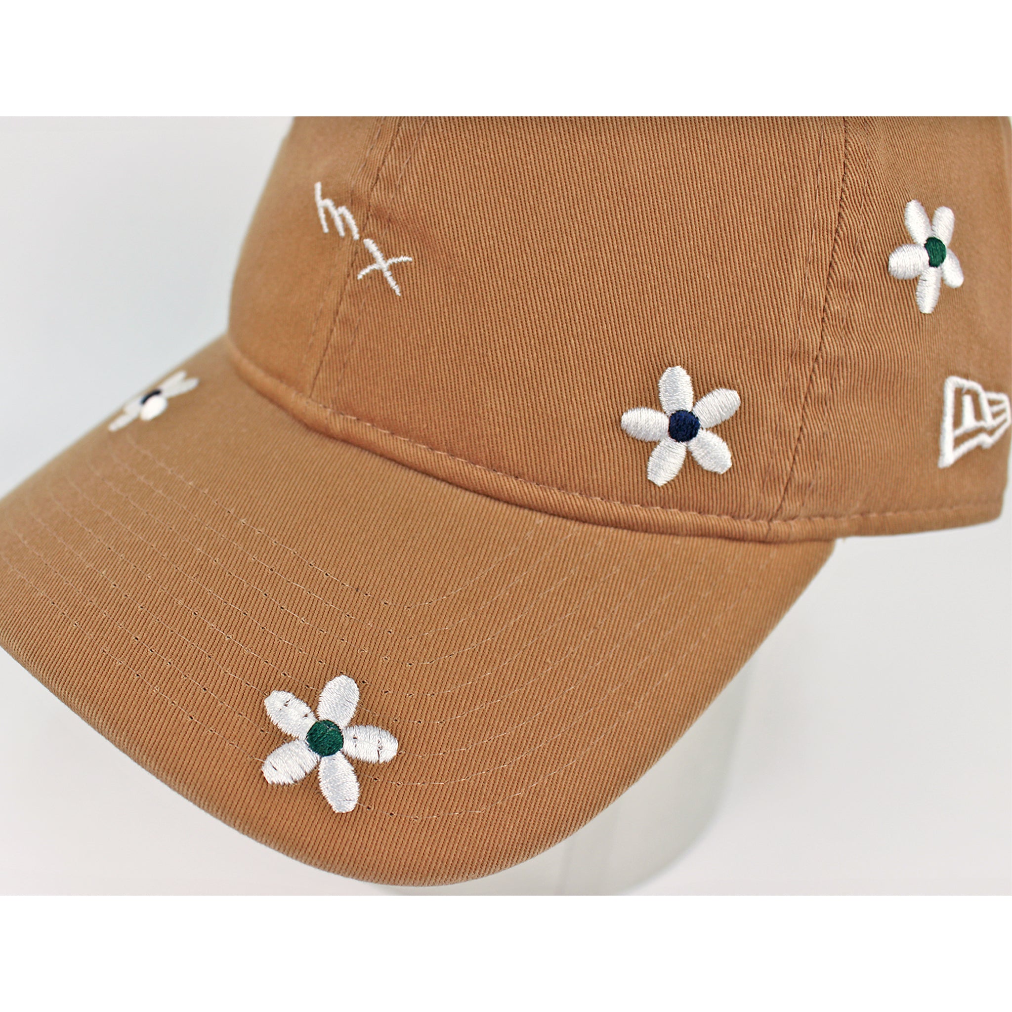 K-69-01｜【Maxim × NEW ERA】【洗える】9TWENTY フラワー刺繍キャップ