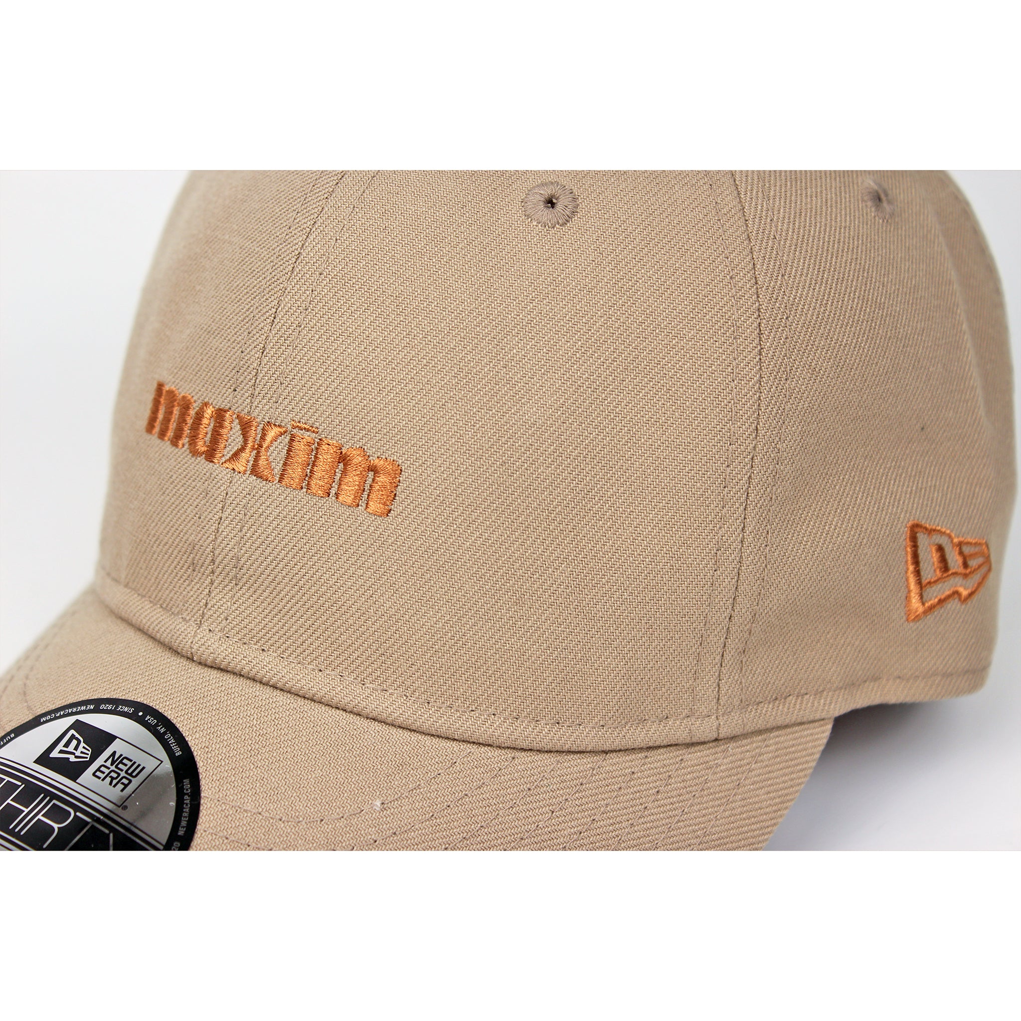 B-69-03｜【Maxim × NEW ERA】【洗える】9THIRTY オリジナルロゴ刺繍
