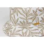 B-55-23｜【UVケア】リーフ刺繍 バケットハット