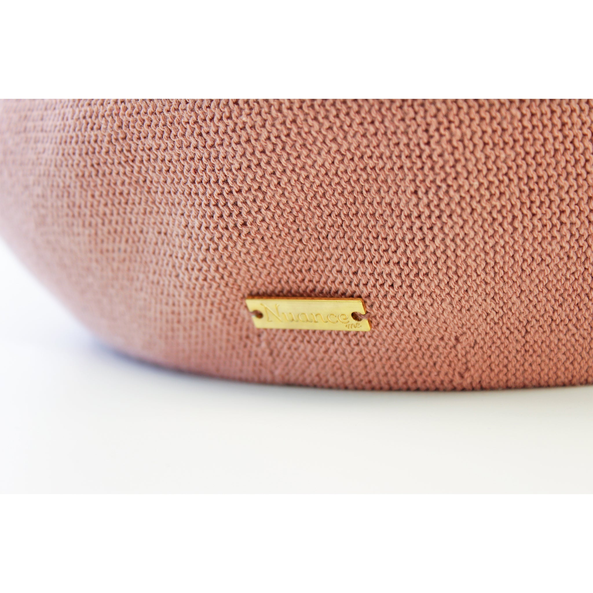 X-55-02｜コンパクトシルエット ニット編みベレー帽