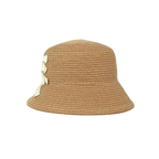 B-99-01｜【アトリエメイド】リボン＆猫チャーム付き ステッチ ペーパーハット