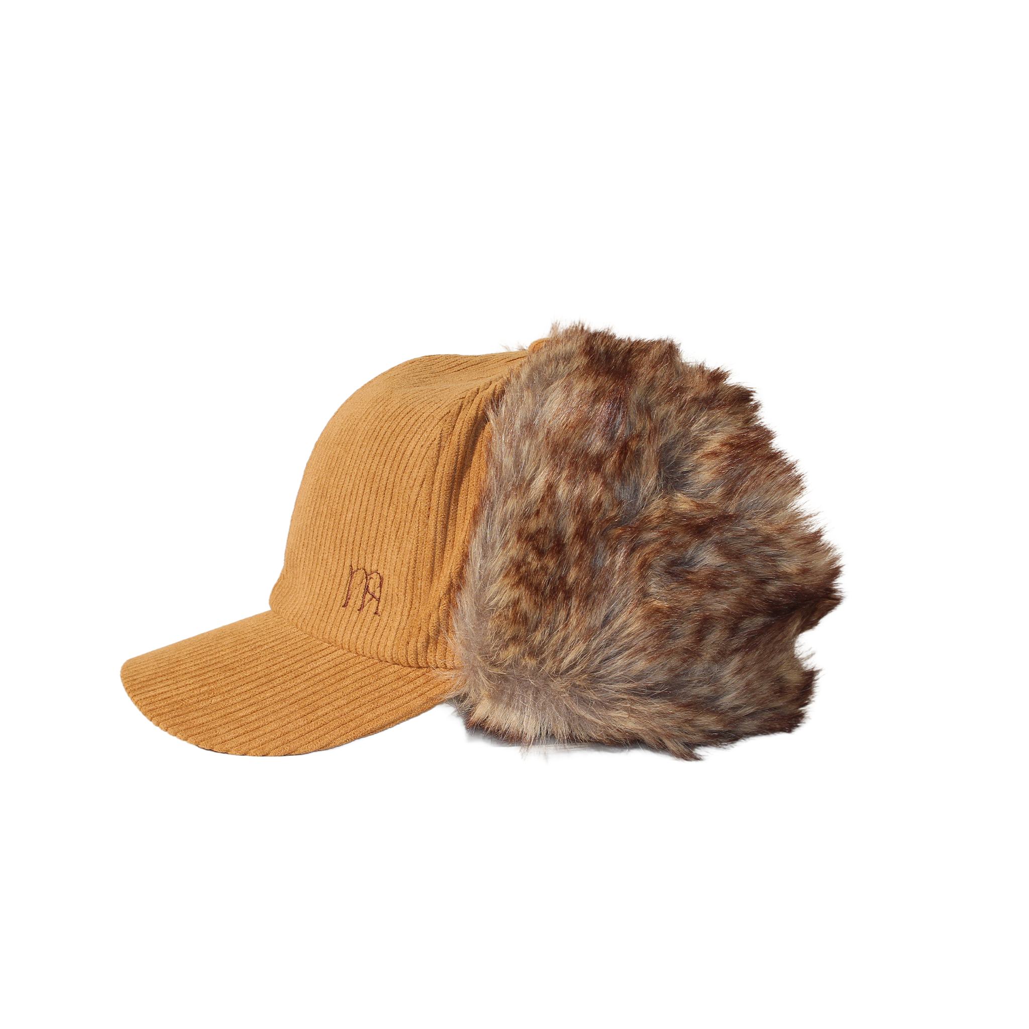 ・MO-18｜【EC限定】コーデュロイ エコファー イヤーフラップキャップ