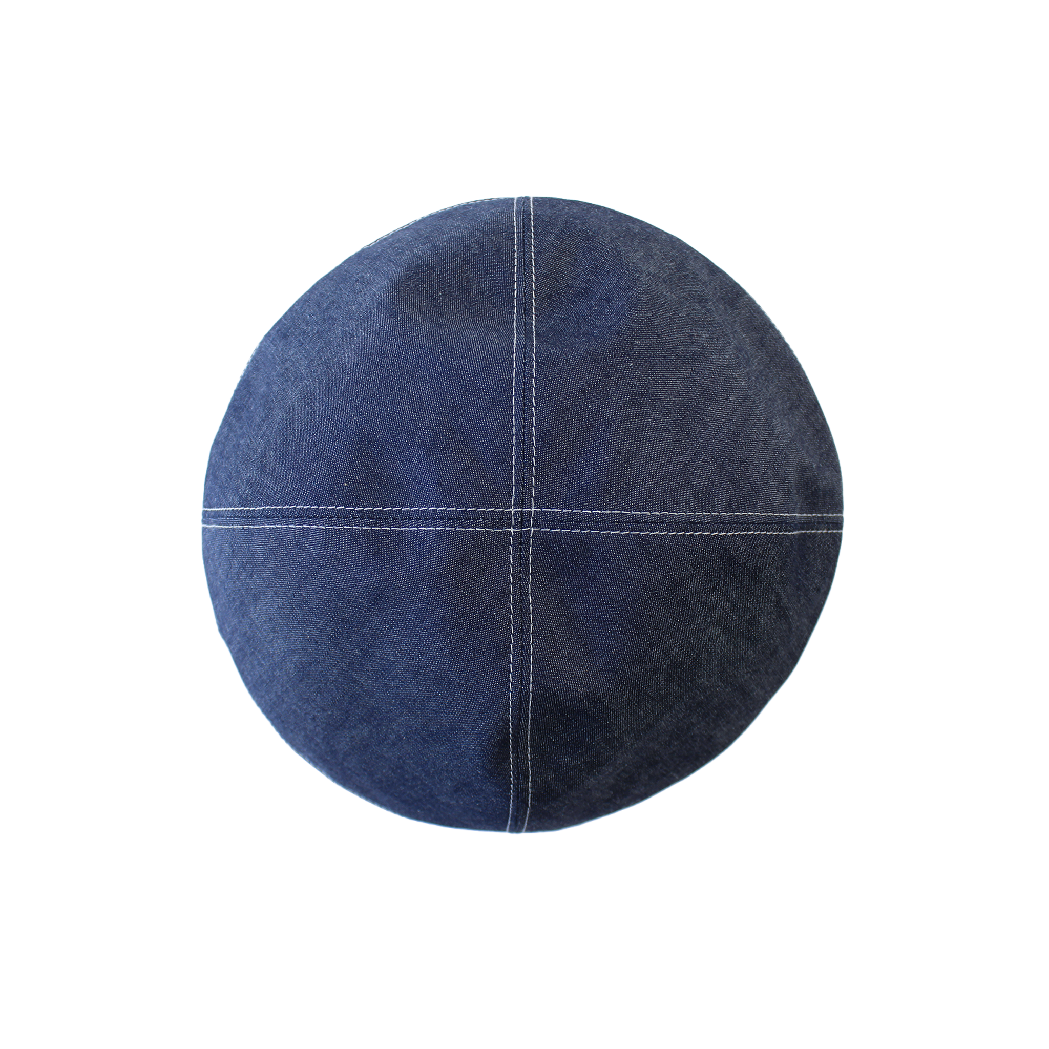 ・H-55-24｜【洗える】岡山・井原デニム アシンメトリーシルエット ベレー帽